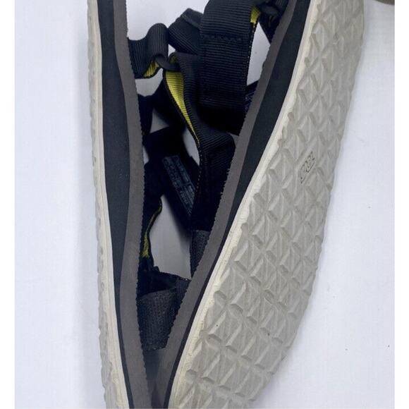 Men's Teva Original Universal Black Suede Strap And Footbed Sandal Size 13 - Picture 11 of 12